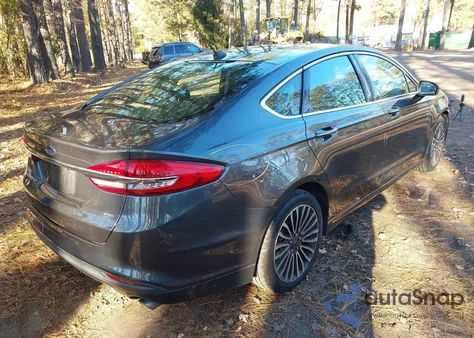 2018 Ford Fusion Se из США, поврежденный, VIN 3FA6P0HD9JR185895